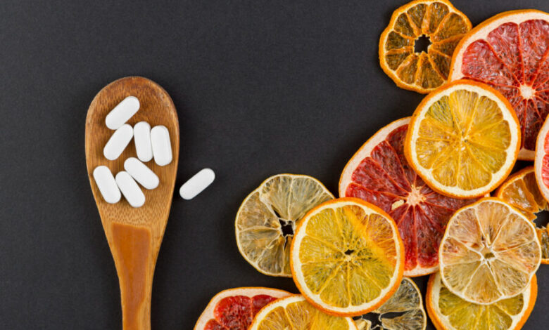 Kombinácia vitamíny, omega-3 – rybí olej prírodné probiotiká pre zdravie a vitalitu.