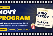 Nový program Kina TEKOV v Zlatých Moravciach – november 2026